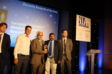 Sabinsa wins best university research of the year award