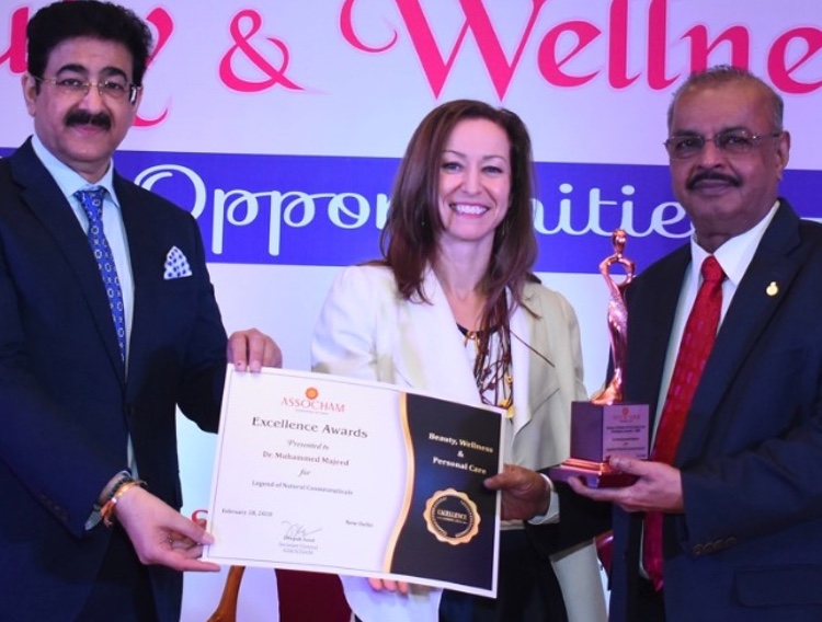 Sami-Sabinsa Group celebrates three awards from Indian trade association