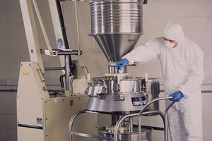 Sanitary sifter improves purity of dietary supplements at Enzymatic Therapy