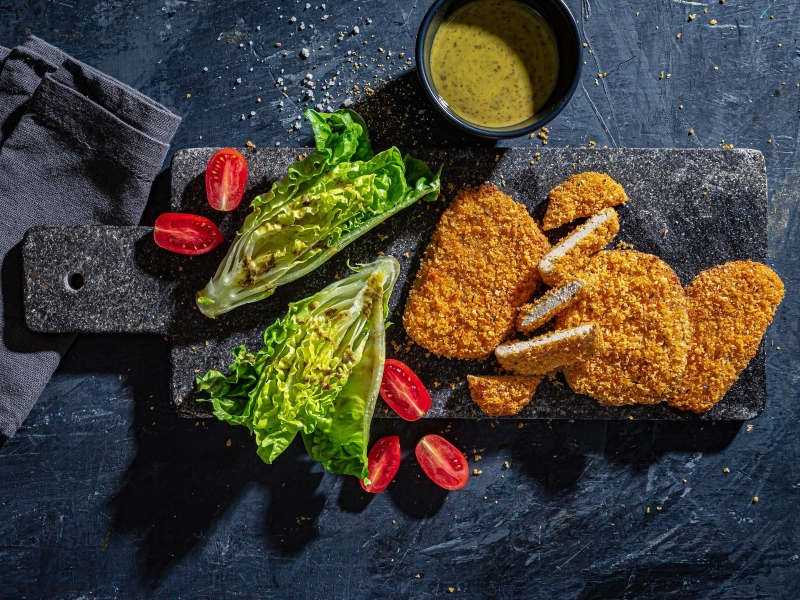 SimpliiGood introduces nutritionally dense plant-based chicken schnitzel