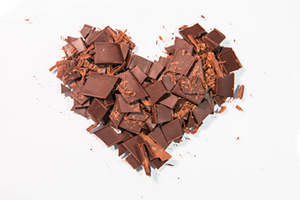 Six bars of chocolate a week could cut risk of common heart condition