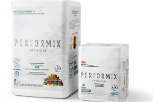 Square packaging choice for sports nutrition products
