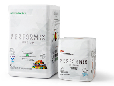Square packaging choice for sports nutrition products
