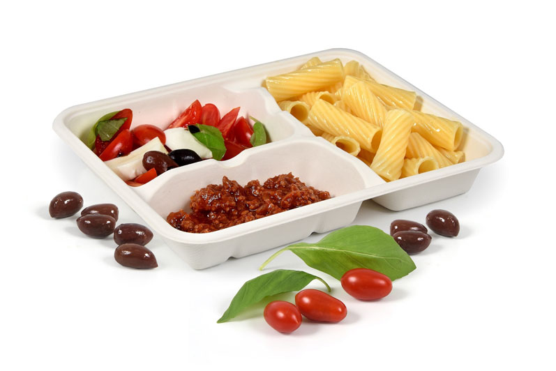 Start-up replaces plastic packaging with food waste