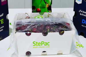 StePac packaging benefits Chilean cherry exporters