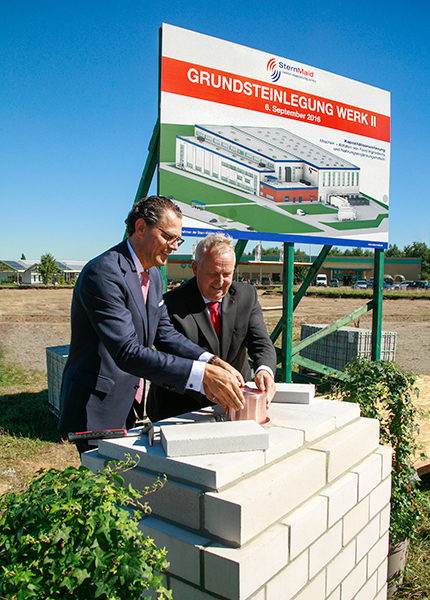 SternMaid to build a second plant in Wittenberg, Germany