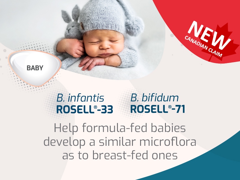 Study shows Lallemand’s probiotics help microflora in babies