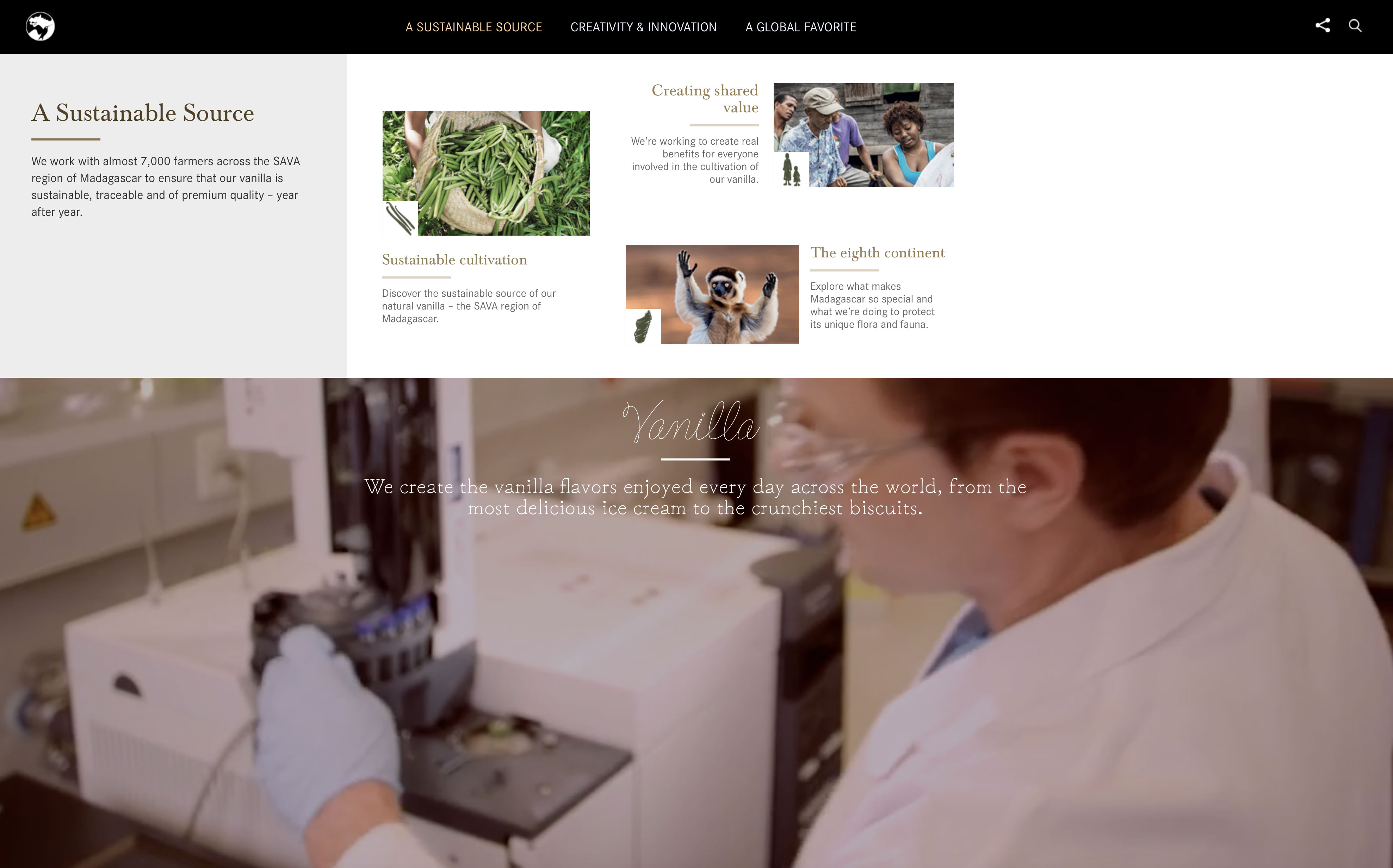 Symrise launches vanilla website
