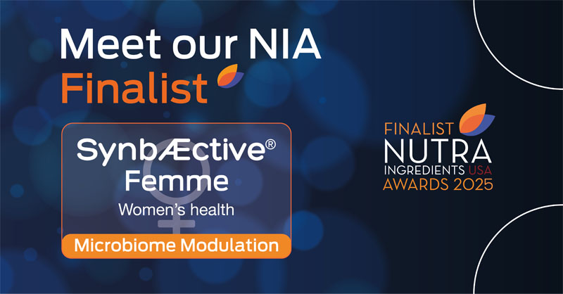 SynBalance among the finalists of the NutraIngredients Awards USA