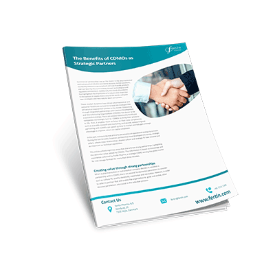 The benefits of CDMOs as strategic partners