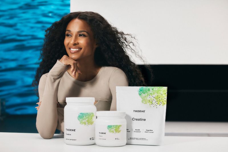 Thorne partners with award-winning singer Ciara on new creatine campaign