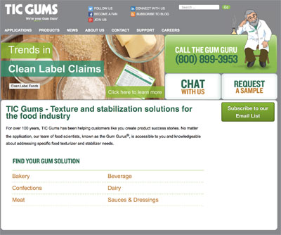 TIC Gums expands food gums video series with agglomerated gums episode