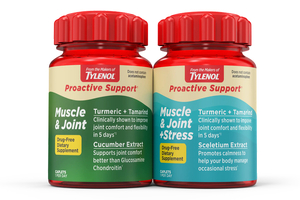 Tylenol branches into supplement industry with joint care solution, Proactive Support