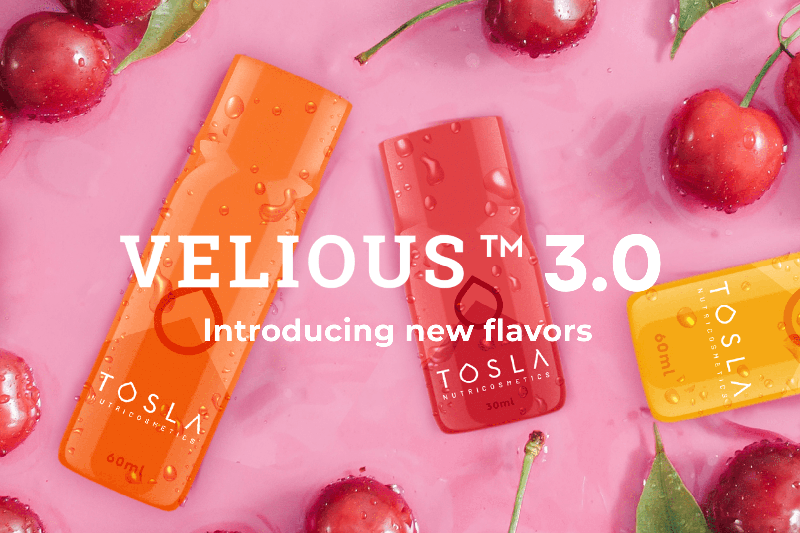 VELIOUS 3.0: introducing new flavours for beauty supplements