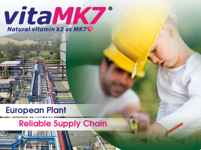 VitaMK7, the Gnosis by Lesaffre vitamin K2 as MK7 in a qualified supply chain