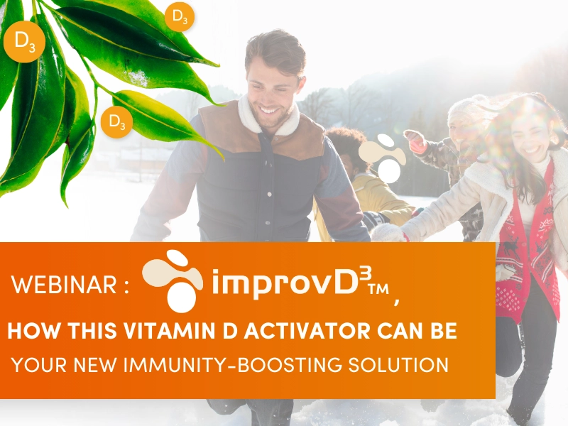 WEBINAR: ImprovD3 - How this vitamin D activator can be your new immunity boosting solution?