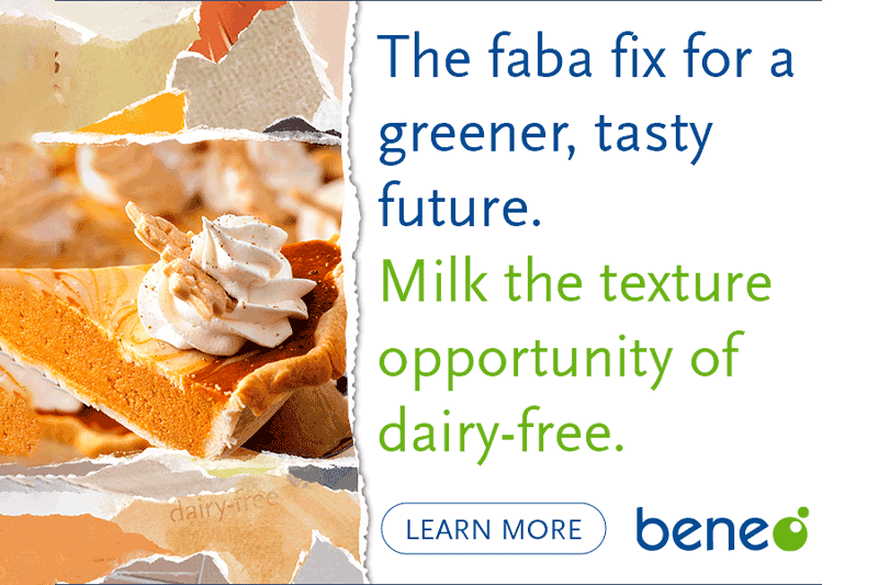 Whip up delicious dairy-free desserts with faba bean