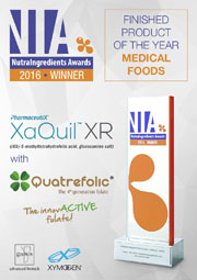 XaQuil XR with Quatrefolic is the finished product of the year 